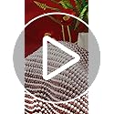 Bathroom Rugs and Mats Sets, 2 Piece Thick Absorbent Chenille Bath Mat Rug Set Non Slip, Soft Shaggy Bath Room Floor Mats for Bathroom, Machine Washable (Burgundy Red, 20" x 32" Plus 16" x 24")