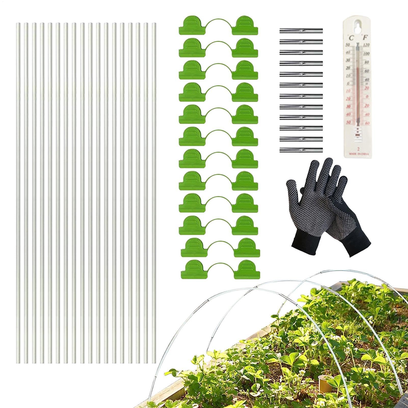 Cultivo de cuarenta centímetros para proteger plantas en camas elevadas de jardín