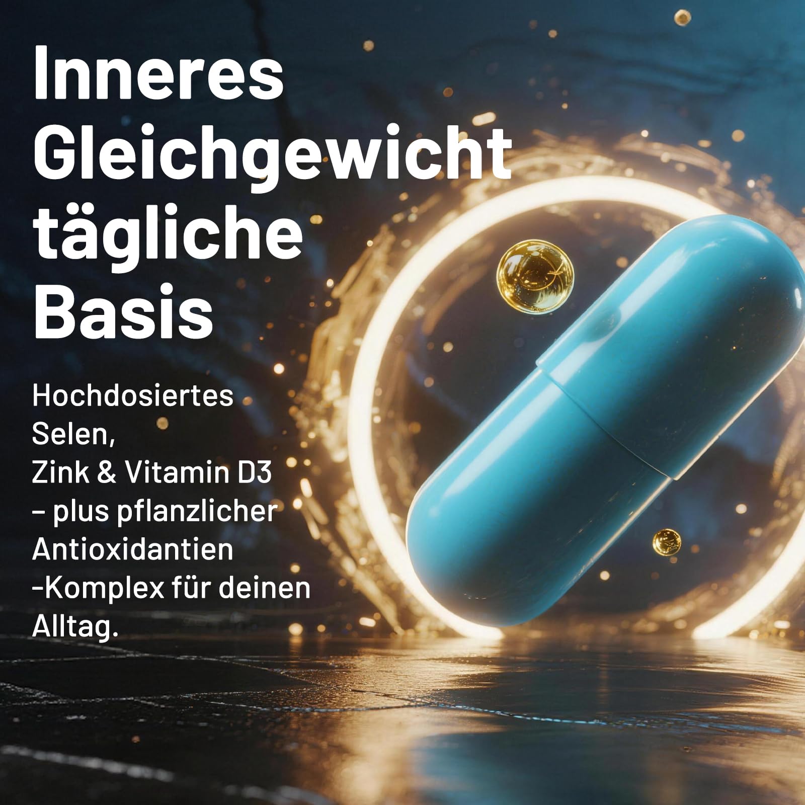 Thyro Pro Schilddrüsen & Leber Komplex Hochdosiert mit Selen Cholin 120 Kapseln (60 Tage Vorrat) Mit Mariendistel, Artischocke & NAC Unterstützt den Nährstoff-Umwandlungsprozess Vegan & Laborgeprüft