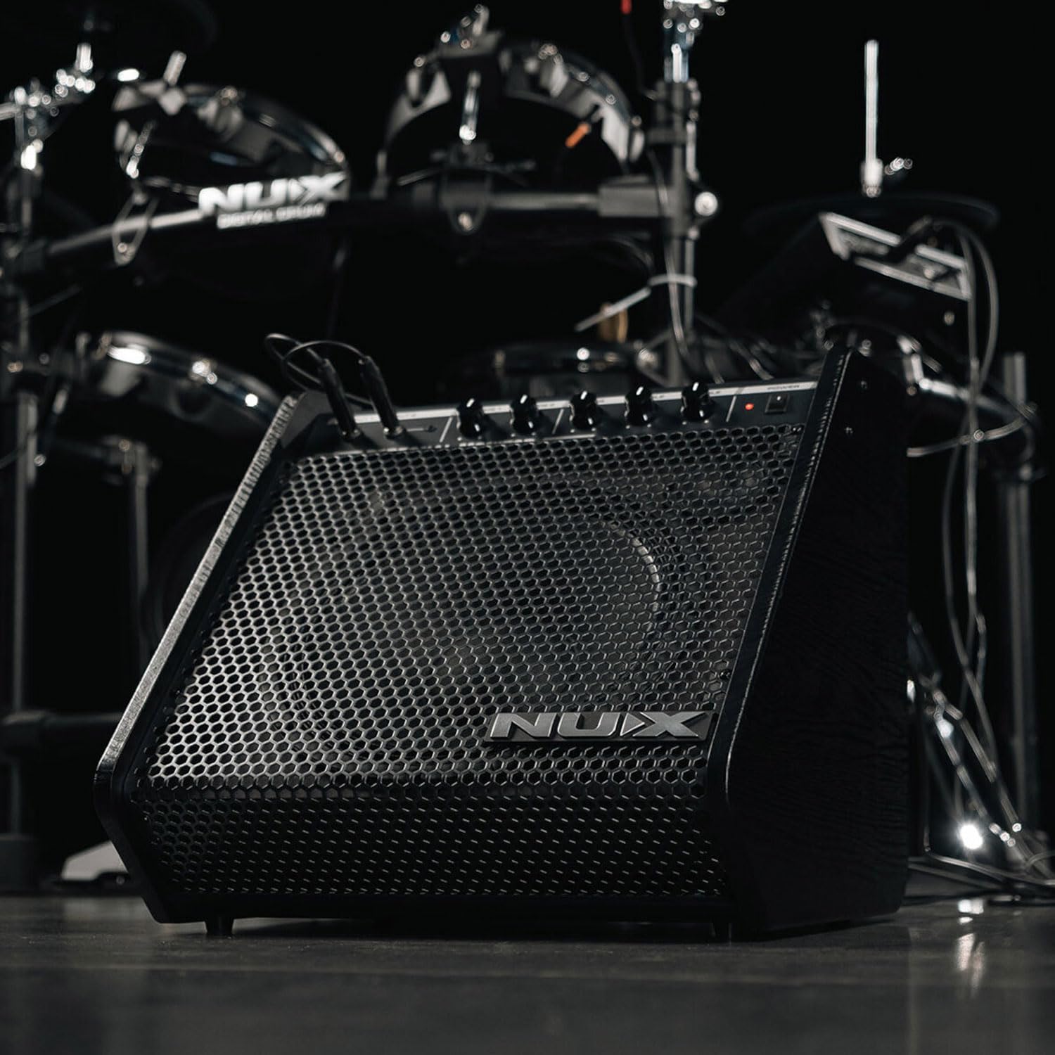 Nux NPA-100 Schlagzeug-Verstärker E-Drum Monitor mit keepdrum Klinkenkabel