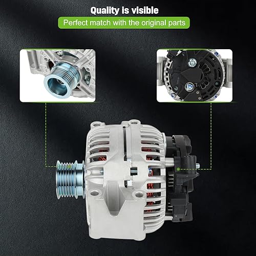 Miniatura 2 de SCITOO Alternador apto para alternador Mercedes Benz C280 2006-2007 C300 2008-2009 E350 2010-2011 ABO0343 11215