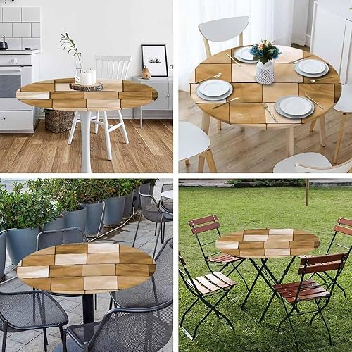 Miniatura 5 de Guxxuil Mantel redondo de béisbol, bandera estadounidense, vintage, bate de béisbol, guante, para interiores y exteriores, picnic, fiesta, apto para