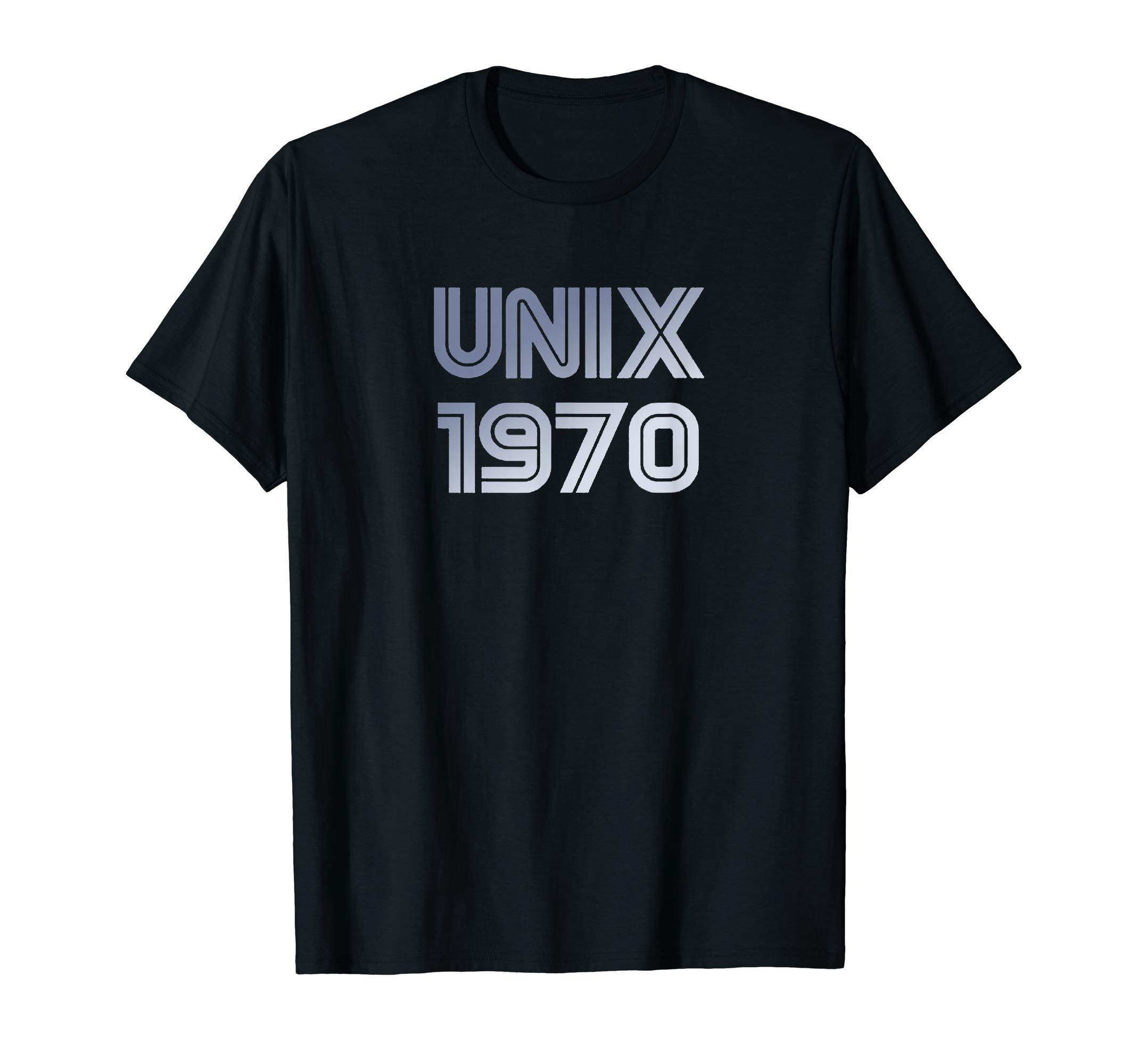 Unix Classic 70's Retro Design T-Shirt
