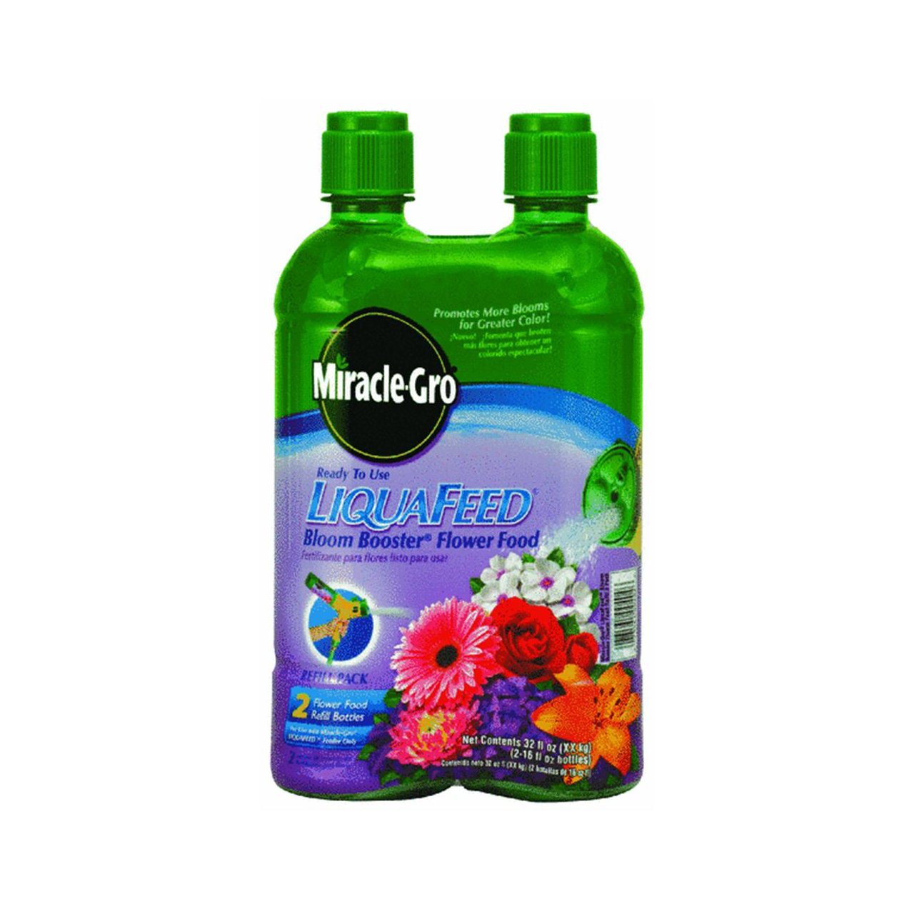 Miracle Gro 1004043 16 Oz LiquaFeed Bloom Booster Flower