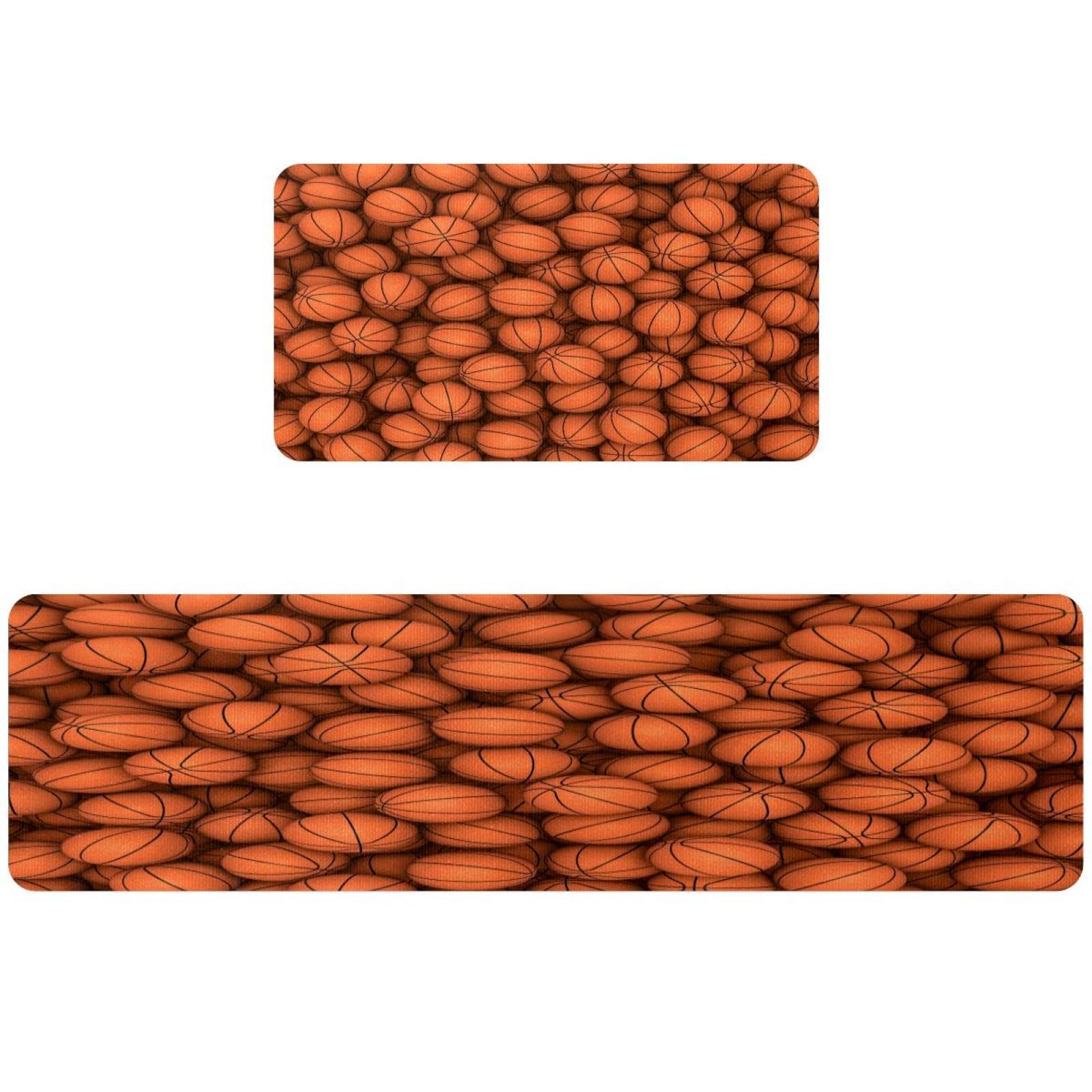 Alfombrillas de cocina de baloncesto VAPOKF antideslizantes lavables
