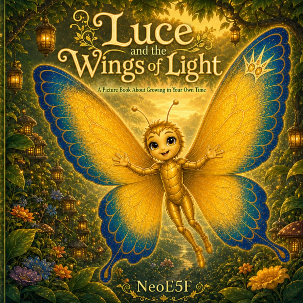 Luce and the Wings of Light: A Picture Book About Growing in Your Own Time
