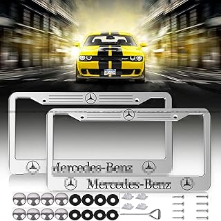 Amazon Com Mercedes Benz License Plate