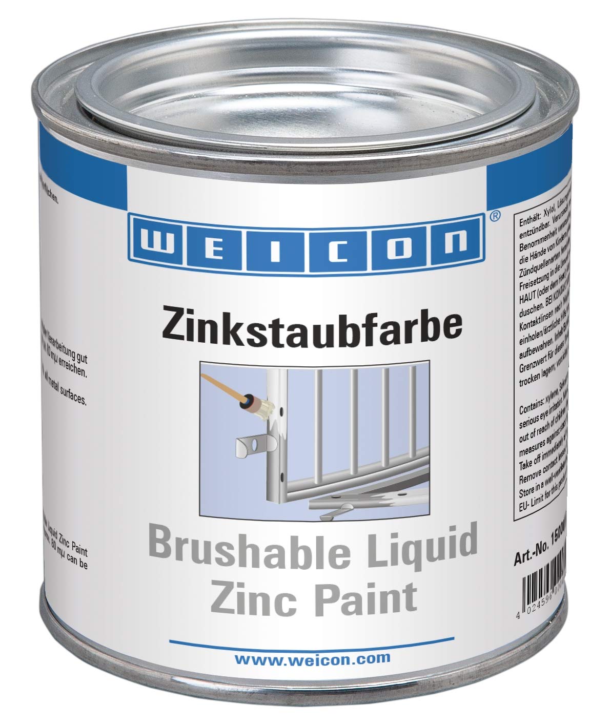 WEICON Zinkstaubfarbe 375 ml