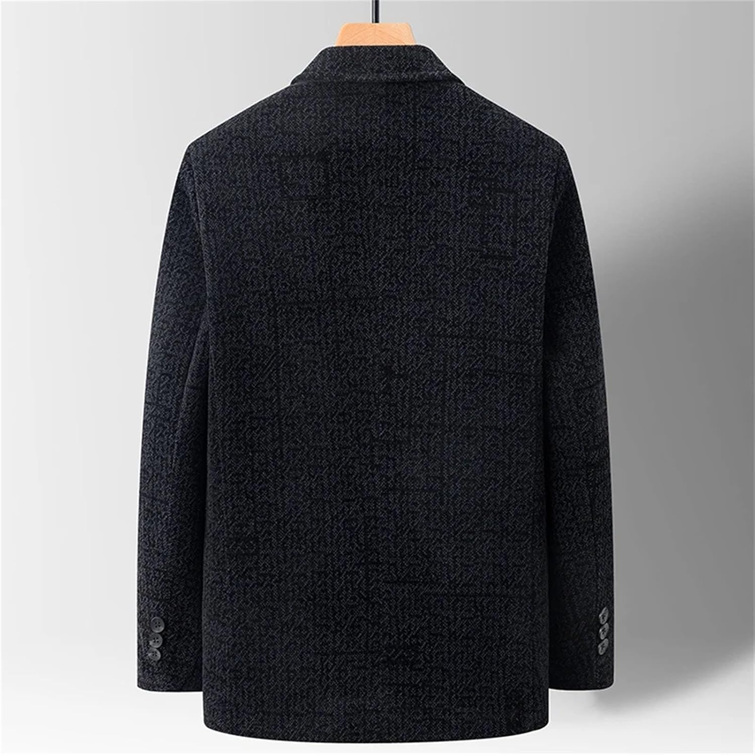 Mens Long sleeves Fashionable Stylish Versatile Trendy Business Casual Chenille Suit Jackets