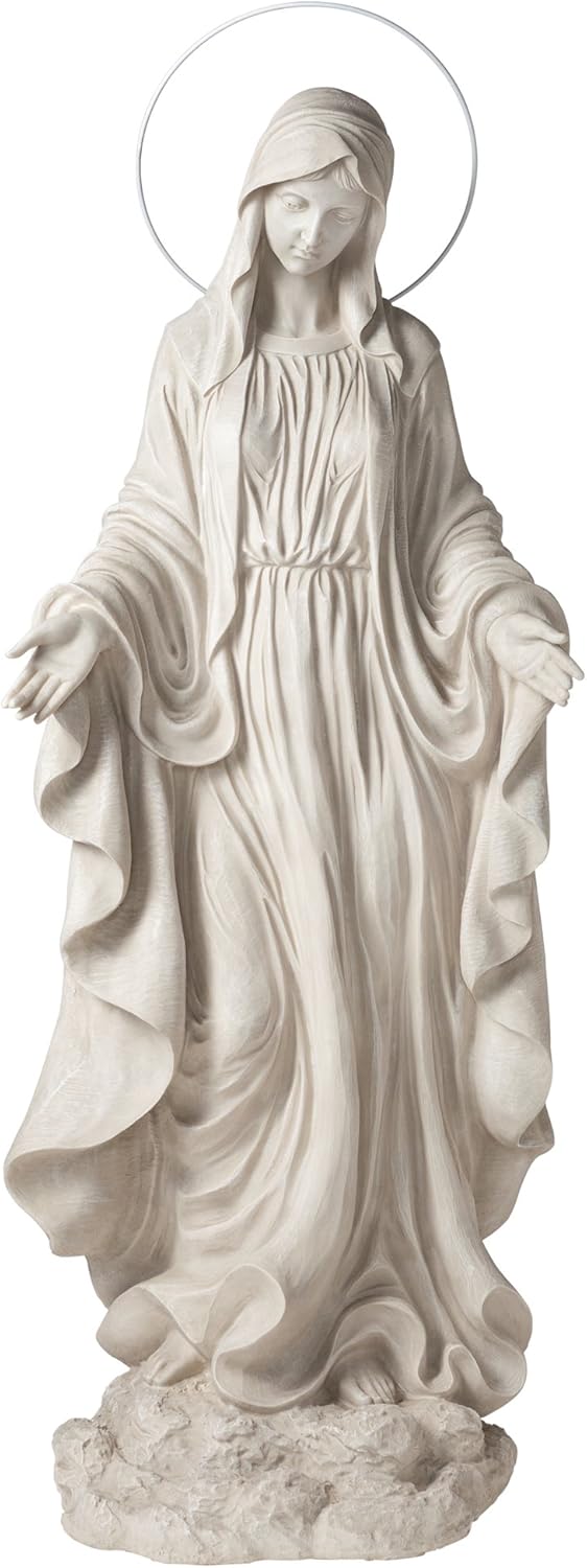 Design Toscano The Blessed Virgin Mary Heavens Light Statue