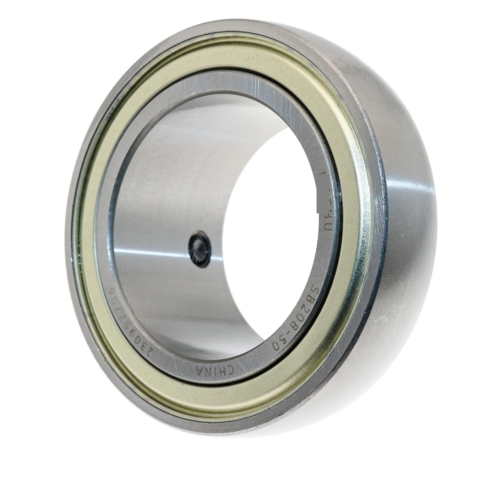 50mm SB208-50 50x80x36.4 SB208-210 Insert Bearing Setscrew Locking SB208/210 SB208/50 ZZ 1Pcs