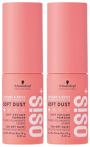 OSiS+ Soft Dust - Lightweight Volume Powder for Root Lift & Natural Shine