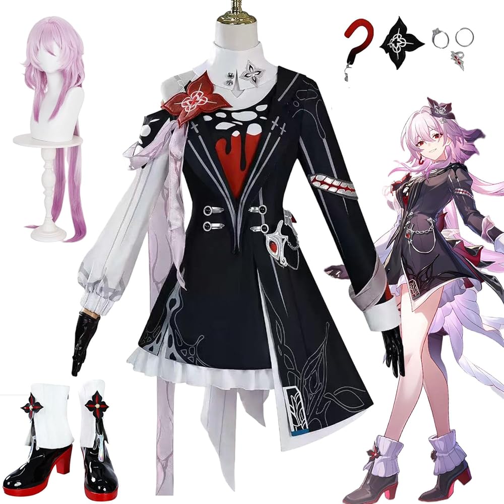 崩壊スターレイル 長夜月 コスプレ 長夜月 コスプレ AGOS】 崩壊スターレイル 長夜月 コスプレ衣装 +wig+