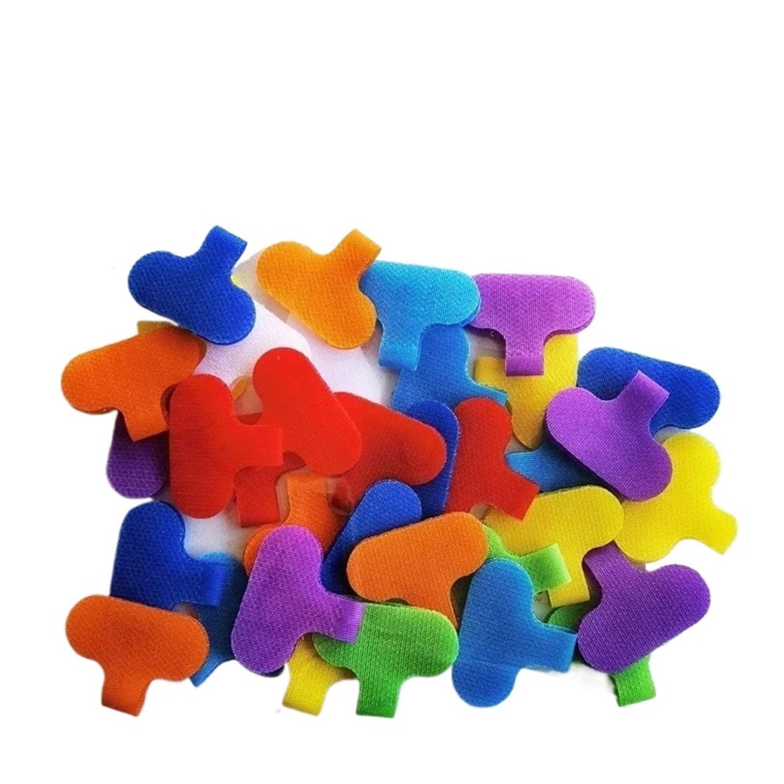 Kabelbeschriftung 150–10 Stück Kabeletiketten, Kabelmanagement, bunte, wasserdichte, Tags for Heimkabel-Tags, selbstklebend(Not Erasable,150PCS)