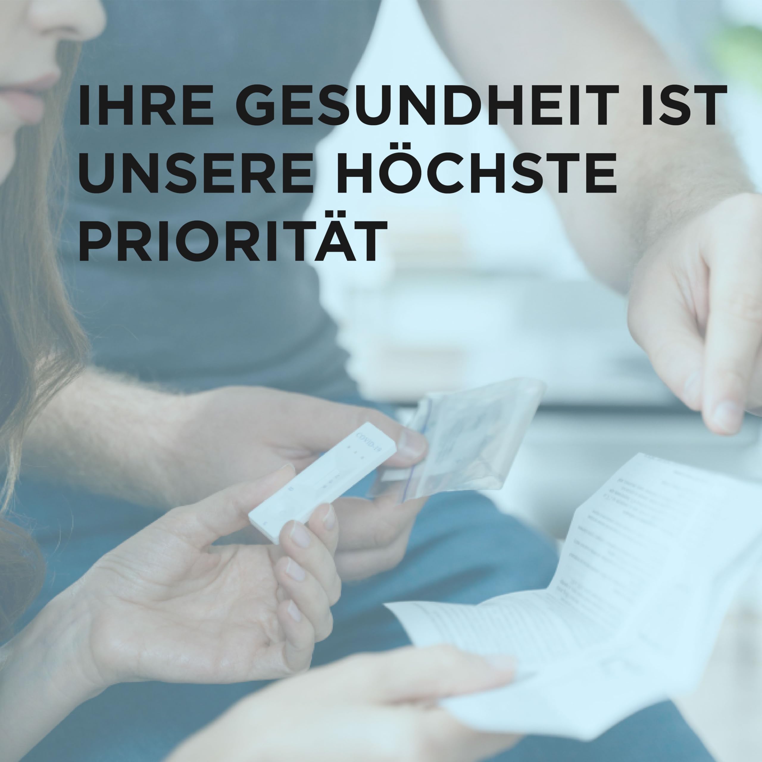 5in1 Antigen Schnelltest 5 Stück – COVID-19 Influenza A+B RSV Adenovirus – 15 Min Ergebnis – Nasenabstrich Selbsttest