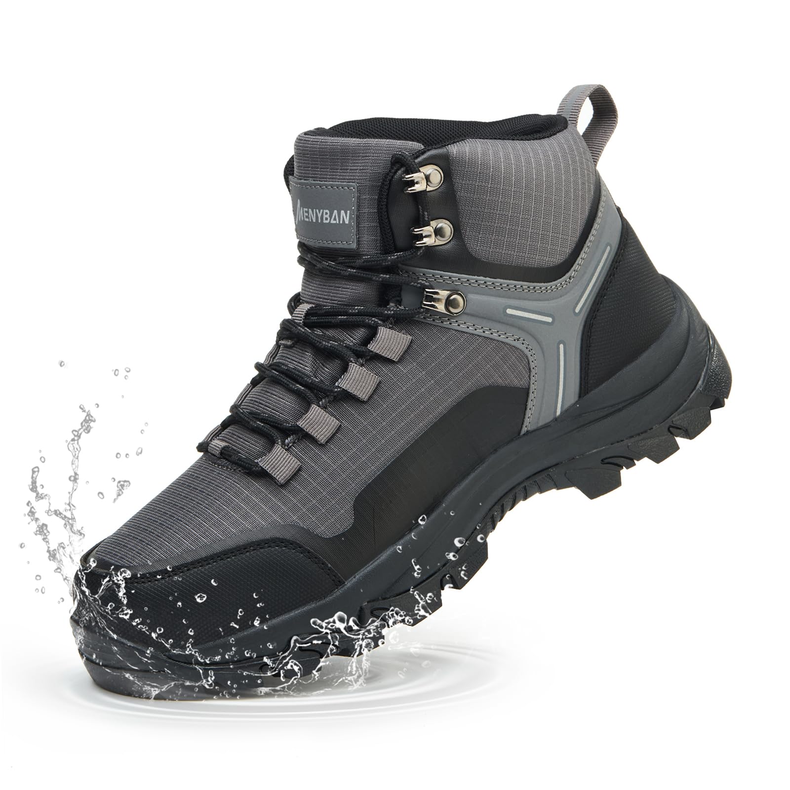Waterproof Hiking Boots for Men Non-Slip Lightweight