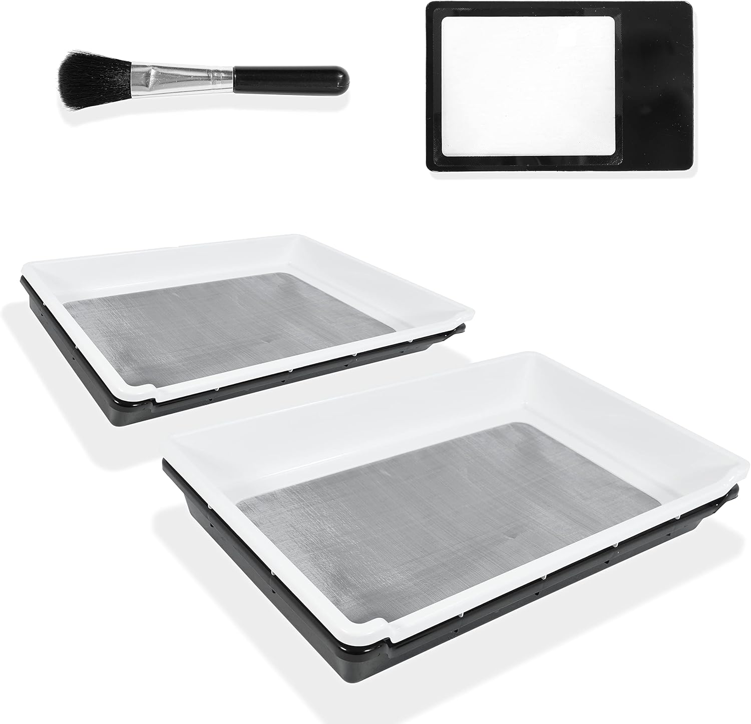 Birdtown Traders Herb Trimming Tray 2Pack Bud Trim Trays