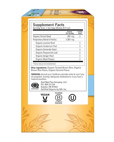 Miniatura 2 de Yogi Tea, Facilidad estomacal, 16 unidades