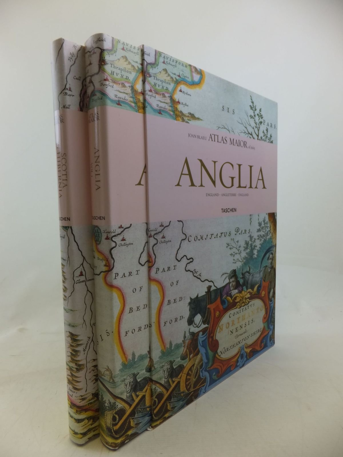 Atlas maior of 1665: 2 volumes : Tome 1, Anglia ; Tome 2, Scotia & Hibernia