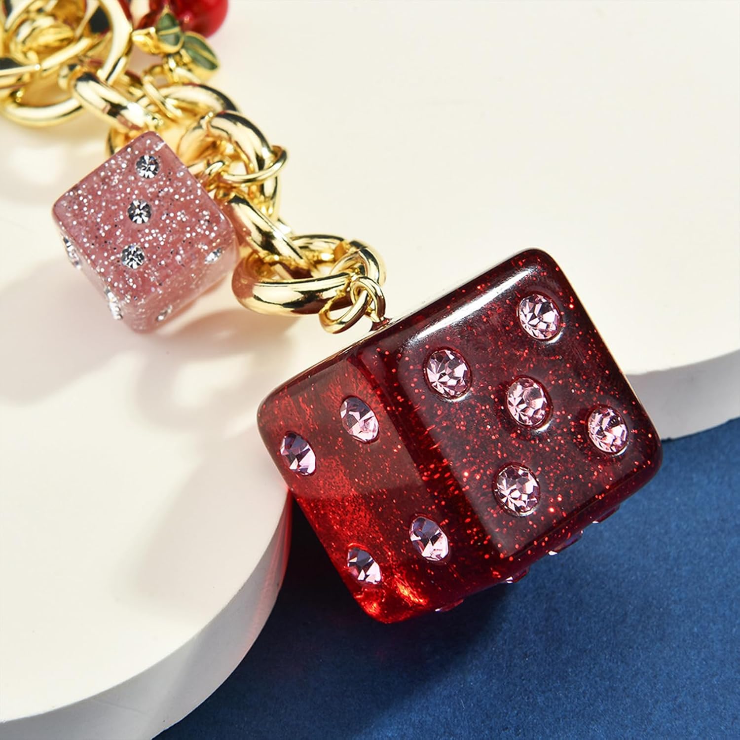 MECH-ENG Bag Charms Cute Keychain Purse Charms Handbag Accessory Gifts for Women - Image 4