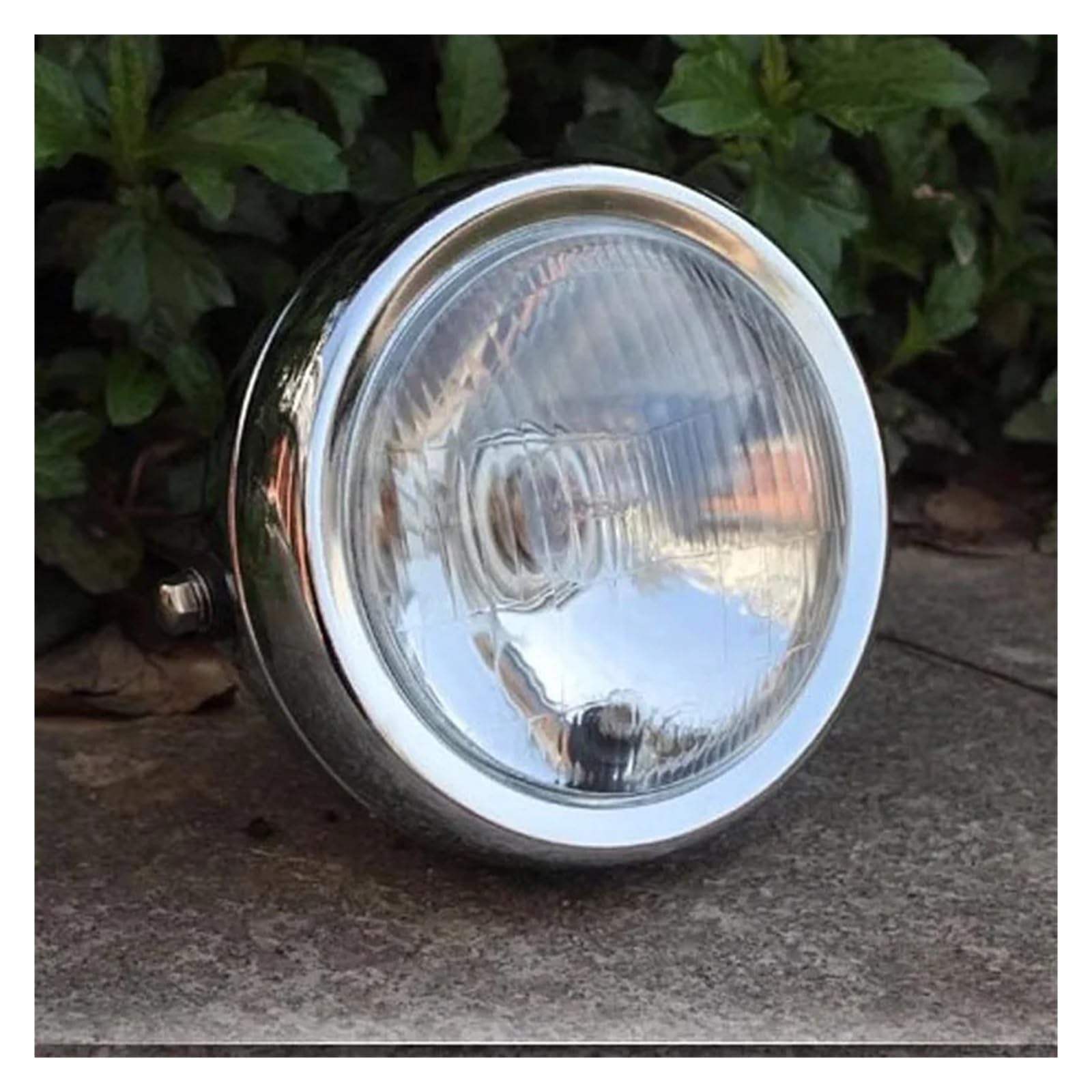 Pour Haojue Pour HJ125-8 Phare De Moto Universel Modifié Lampe Avant En Métal Phare Universel Moto