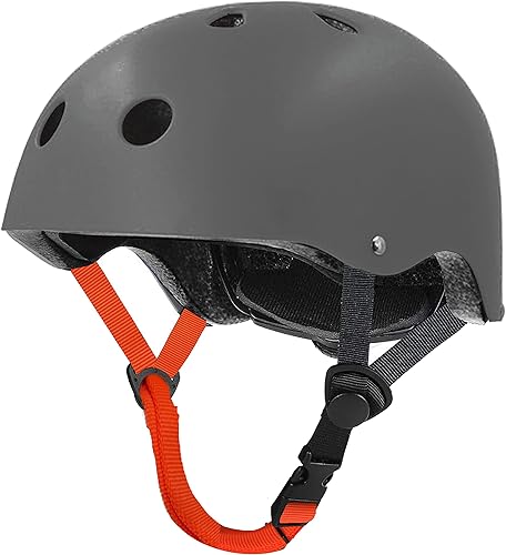 Tourdarson Casco de patineta resistente a los impactos Ventilación Multideporte para jóvenes y adultos