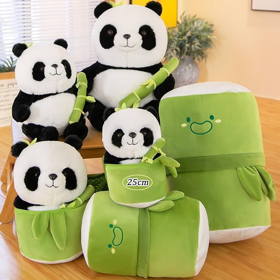 パンダのぬいぐるみ 中型 Amazon.co.jp: パンダぬいぐるみPanda面白い変身ぬいぐるみ