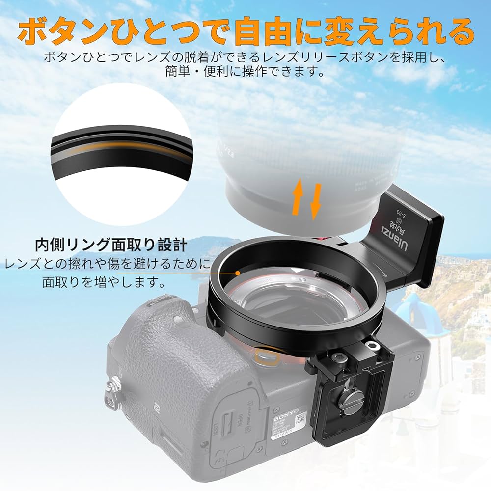 ulanzi セット Amazon | Ulanzi S-63 カメラ用ケージ カメラレンズ三脚マウント