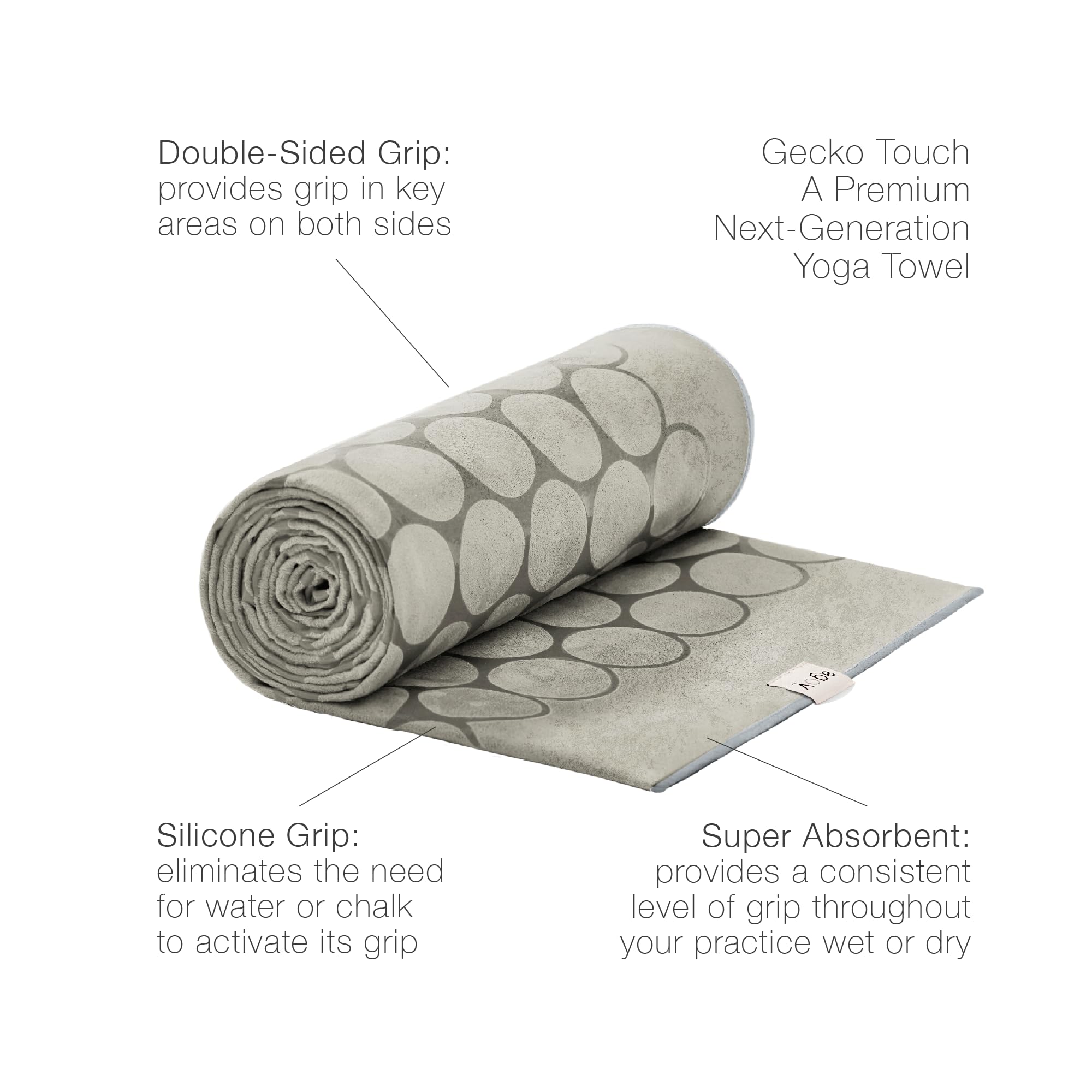 Tappetino Antiscivolo Asciugamano Da Yoga Manduka Yogitoes - Microfibra Antiscivolo Per Hot Yoga E Power Yoga Manduka