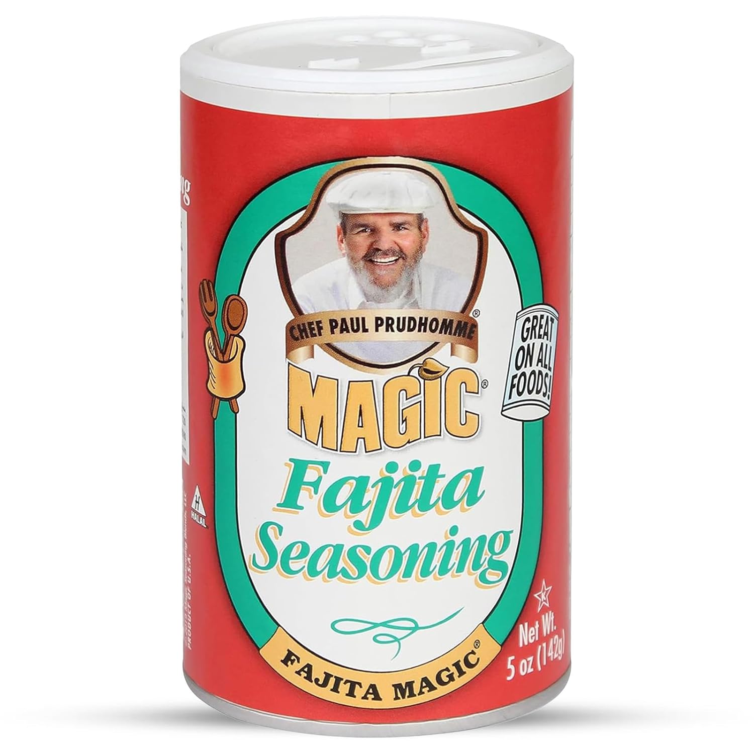 Chef Paul Fajita Magic Seasoning Blends | Authentic Mexican Spice Mix | Taco & Fajita Seasoning | No MSG & Gluten Free | Perfect for Tacos, Enchiladas, Nachos & Refried Beans| 24 Oz (Pack of 1)