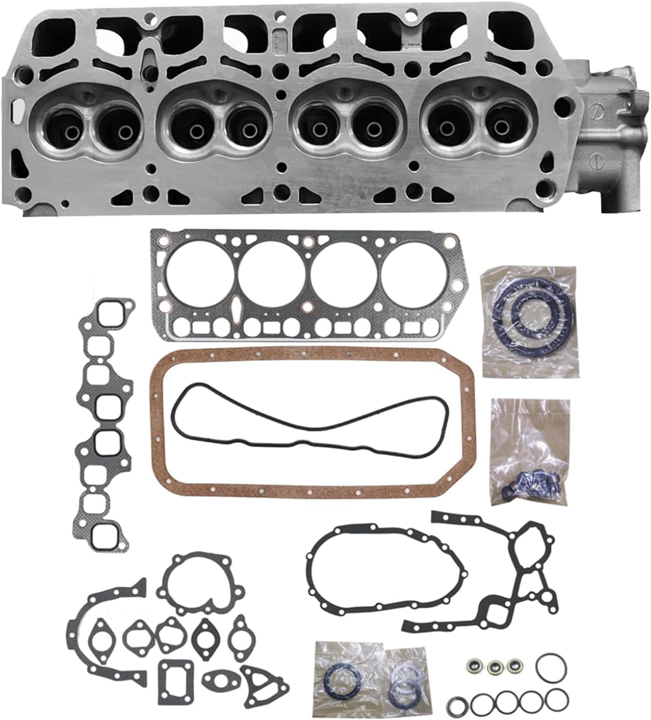 Cylinder Head Compatible for Toyota 4Y Engine (Bare Cylinder Head)