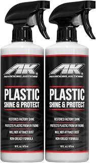 Advanced Kotings Plastic Shine & Protect Spray | Plastic & Vinyl UV Protection, High Gloss Shine, Resists Dirt & Dust for ATVs, UTVs, Trucks, Dirt Bikes | 16oz Spray - 2 Pack (Set of 2)