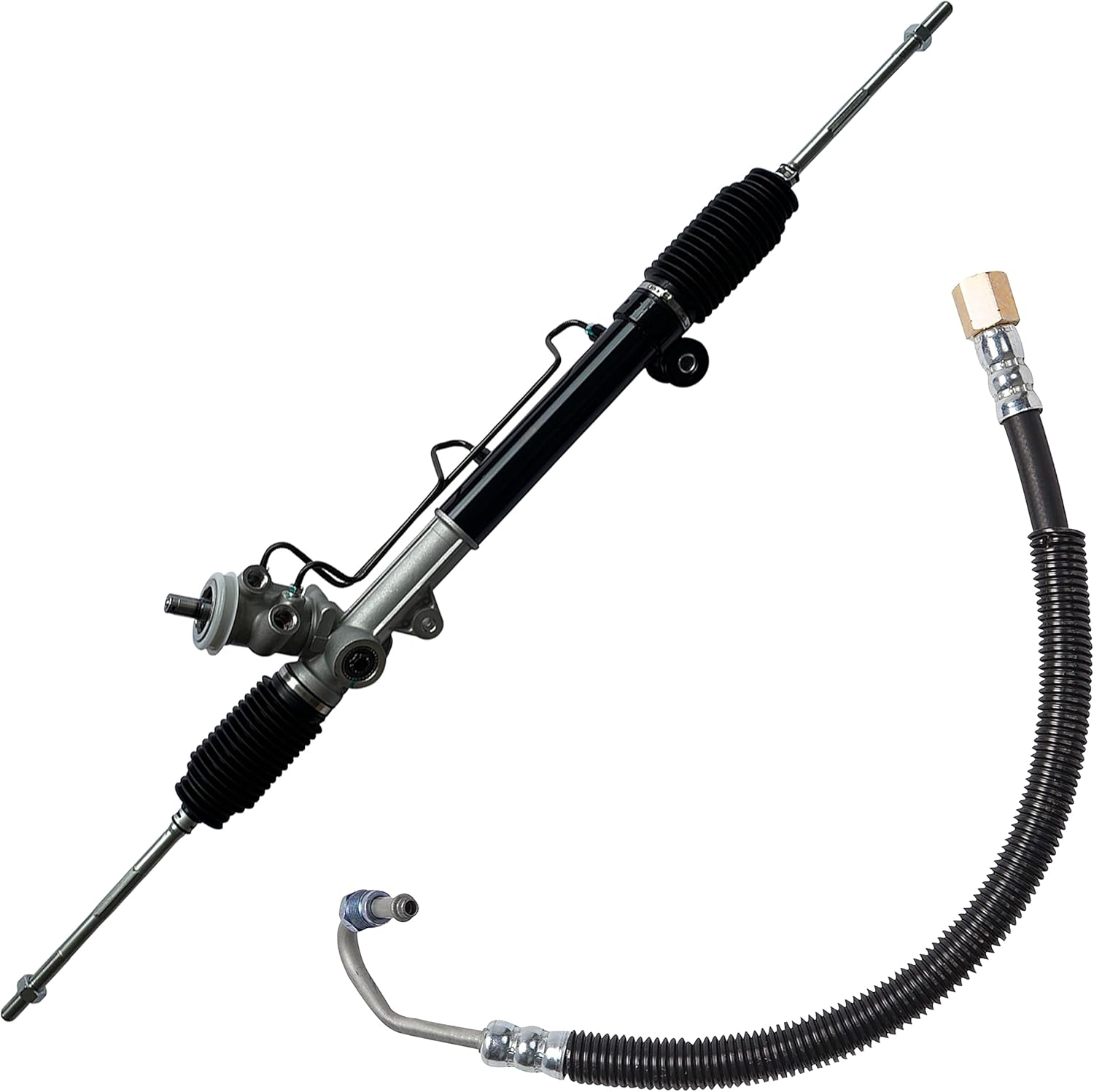 Power Steering Rack and Pinion and Pressure Hose Kit