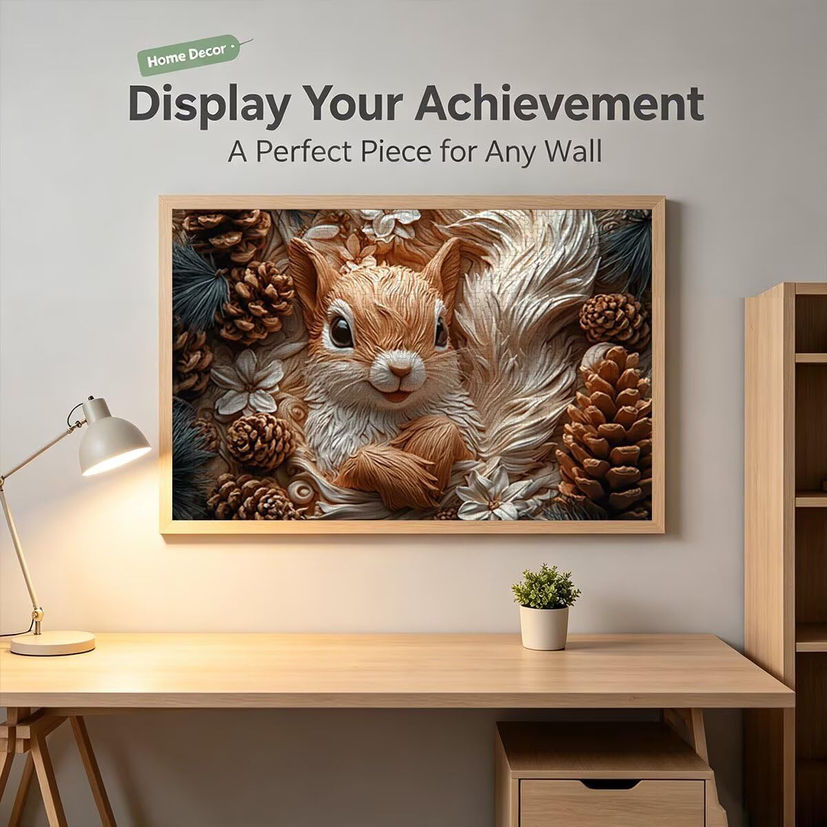 Puzzle 1000 Pezzi, Puzzle Animale, Legno Pezzi, Regalo Donna Uomo -11425