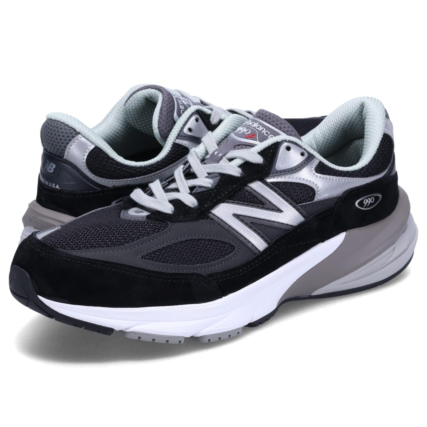 Amazon | [ニューバランス] M990BK6 MADE IN U.S.A. Width 2E BLACK