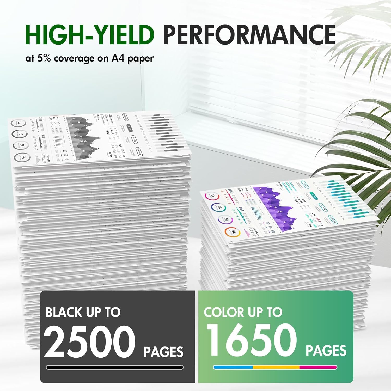 936 936XL 9125e 9120e Ink Cartridges Combo Pack: Replacement for HP 936e 936XL 936 Ink Cartridges for HP Printers OfficeJet Pro 9730e 9130 9135e 9122e 9128e 9110b 9120