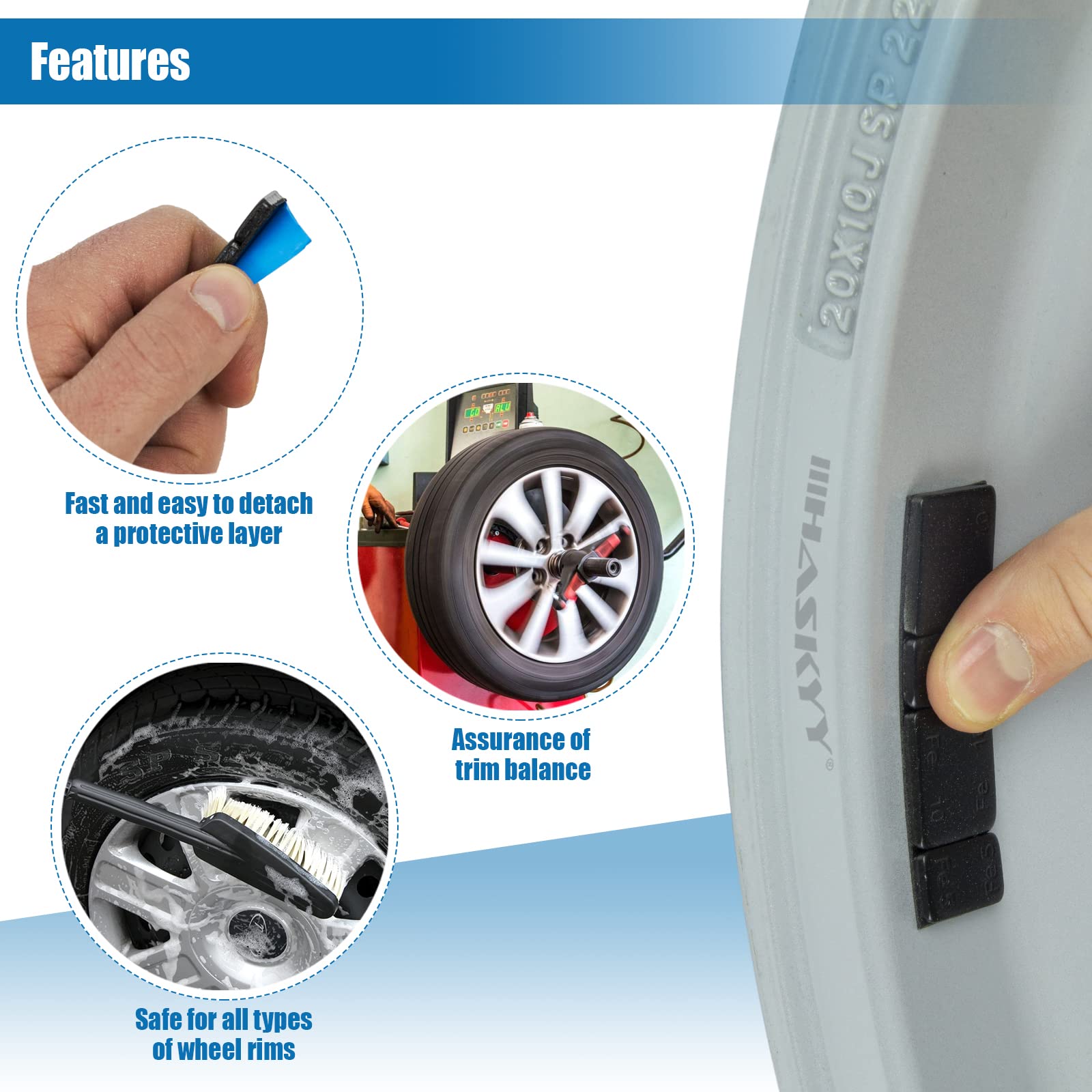 ADESIVI - PESI BILANCIATURA - GOMMISTA - PRODOTTI - Foto 2