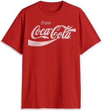 Coca-Cola Mens Eighties Coke Short Sleeve T-Shirt
