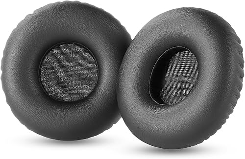 Miniatura 5 de Almohadillas de repuesto para auriculares de espuma compatible con Sony MDRZX110NC MDR ZX110NC (negro)