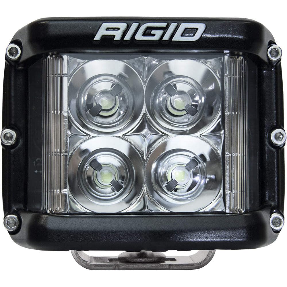 RIGID INDUSTRIES D-SS PRO Side Shooter, Flood Optic, Surface Mount, Black Housing | Single