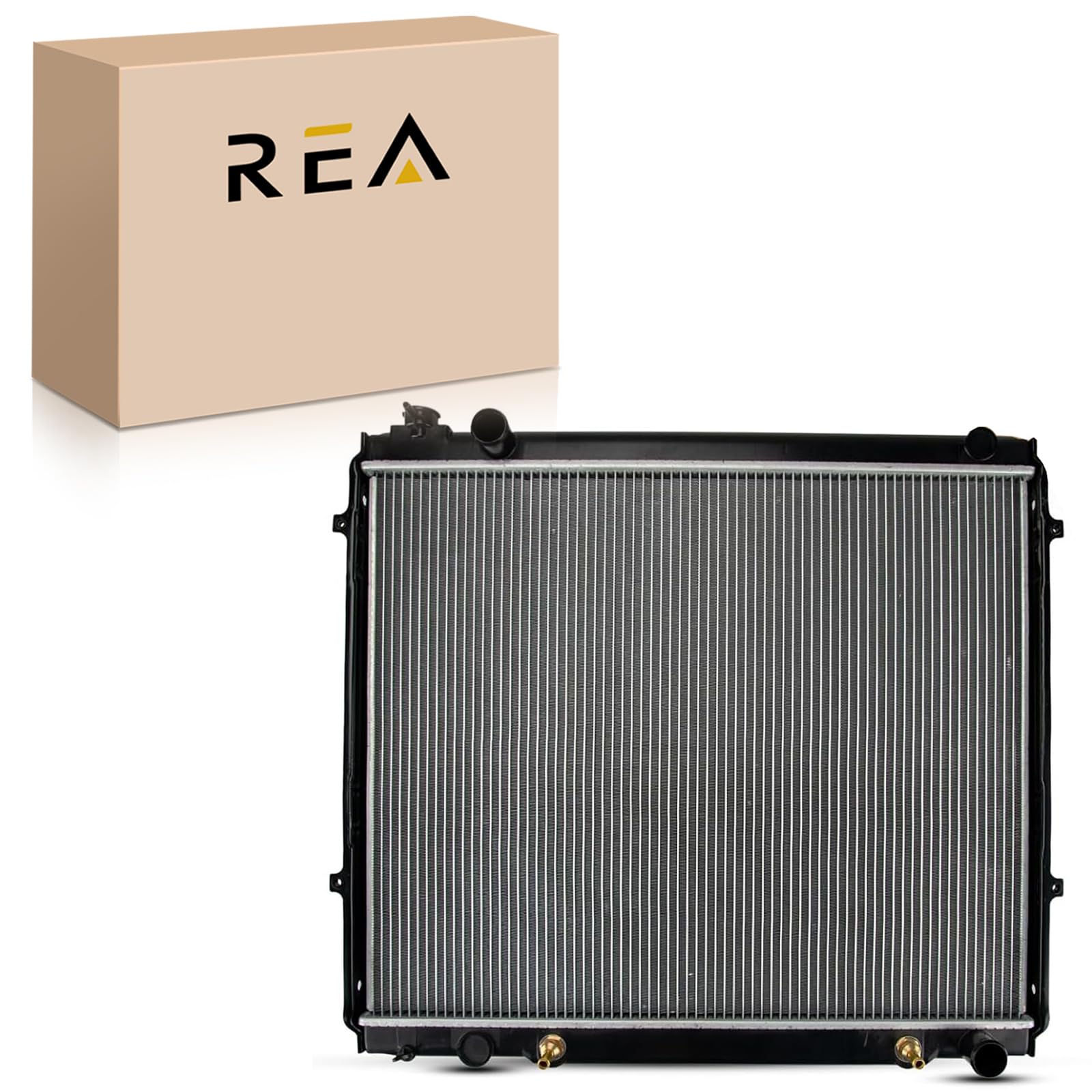 Engine Coolant Radiator Assembly with Transmission Oil Cooler Compatible with Toyota Tundra 2000 2001 2002 2003 2004 2005 2006, V8 4.7L