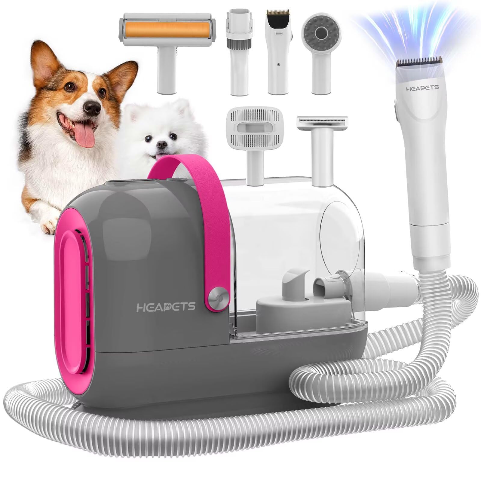 HEAPETS Dog Grooming Vacuum Kit