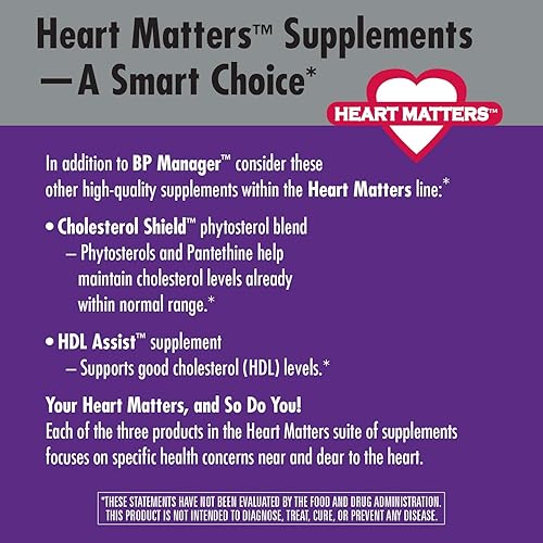 Miniatura 4 de Nature's Way BP Manager apoya la presión arterial saludable, 90 unidades