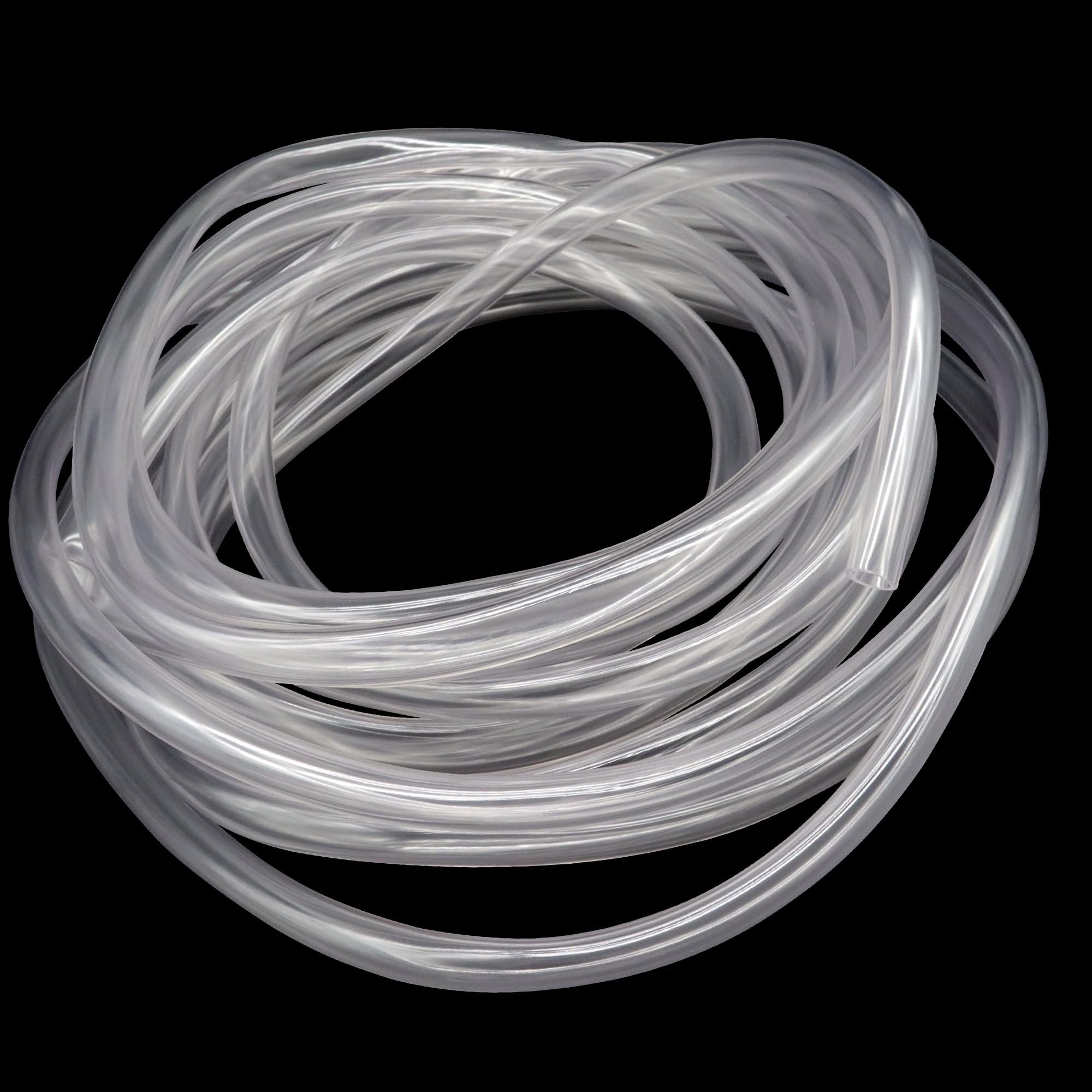 Lavmhab Clear Pvc Tubing 8Mm Id X 12Mm Od – 9M Flexible Vinyl Hose For Water, Air & Aquarium Use, Lightweight Plastic Pipe