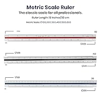 Vista 4 de Pacific Arc Regla de escala métrica codificada por colores, escalada: 1/100,200,300,400,500,600, Japón
