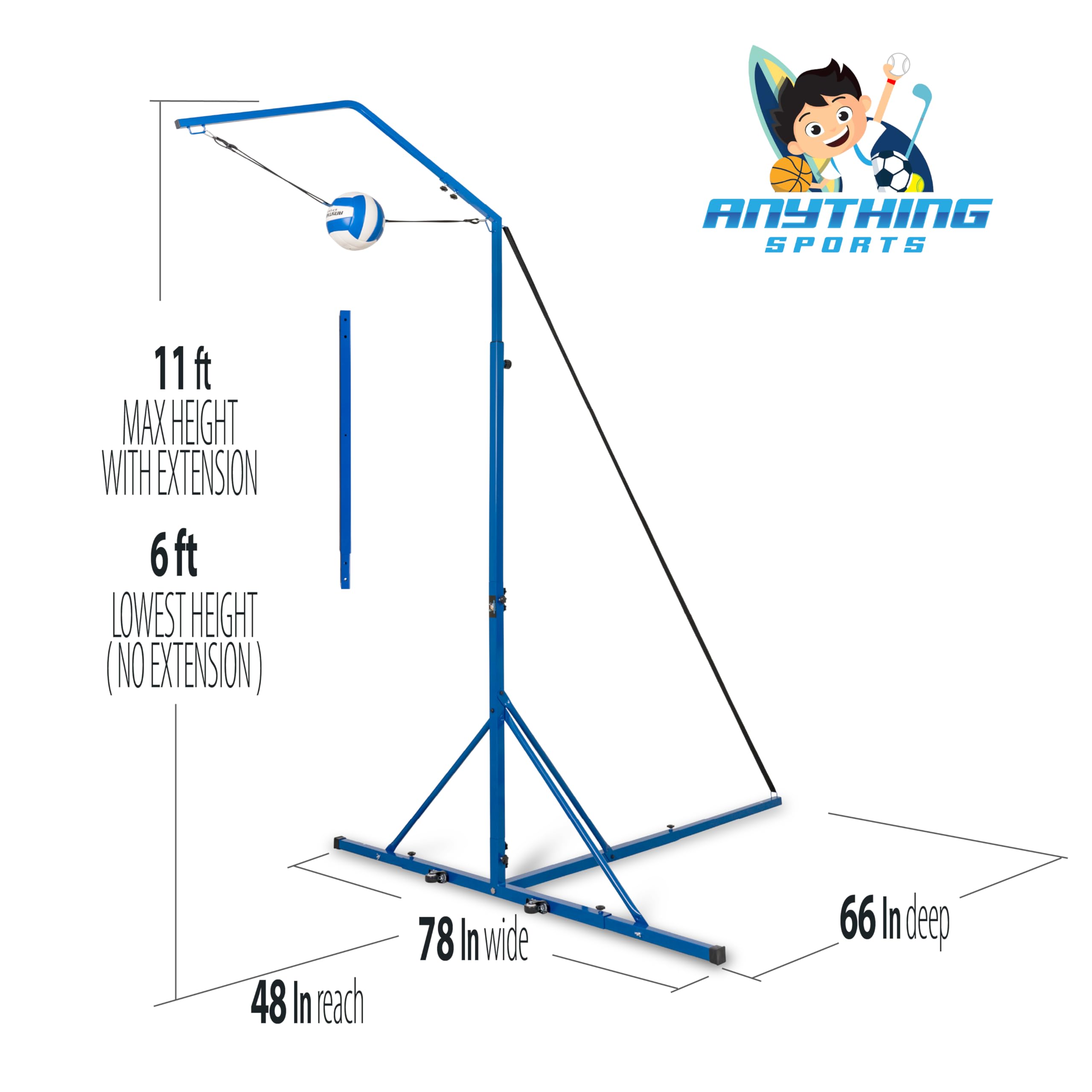 ANYTHING SPORTS Thunder Striker Volleyball Spike Trainer