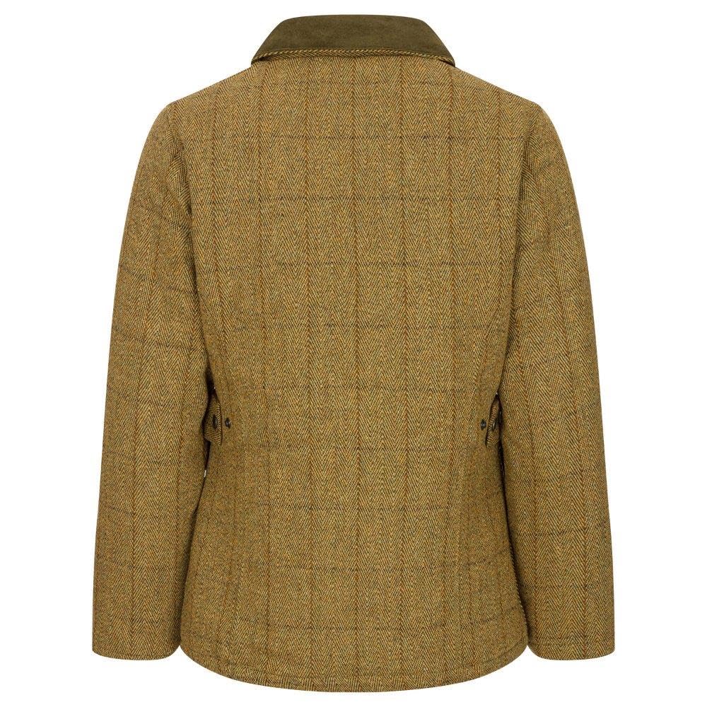 Walker & Hawkes - Veste Derby pour femme - tweed - pour la chasse/campagne - sauge foncé