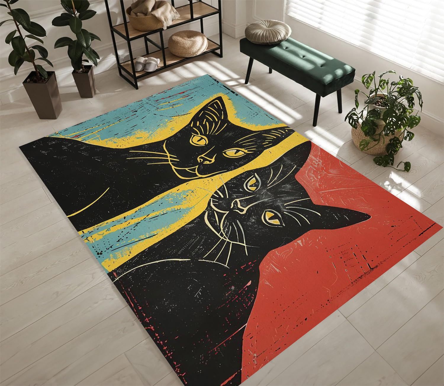 Tapis couloir chat lavable pour sublimer votre cuisine et salon