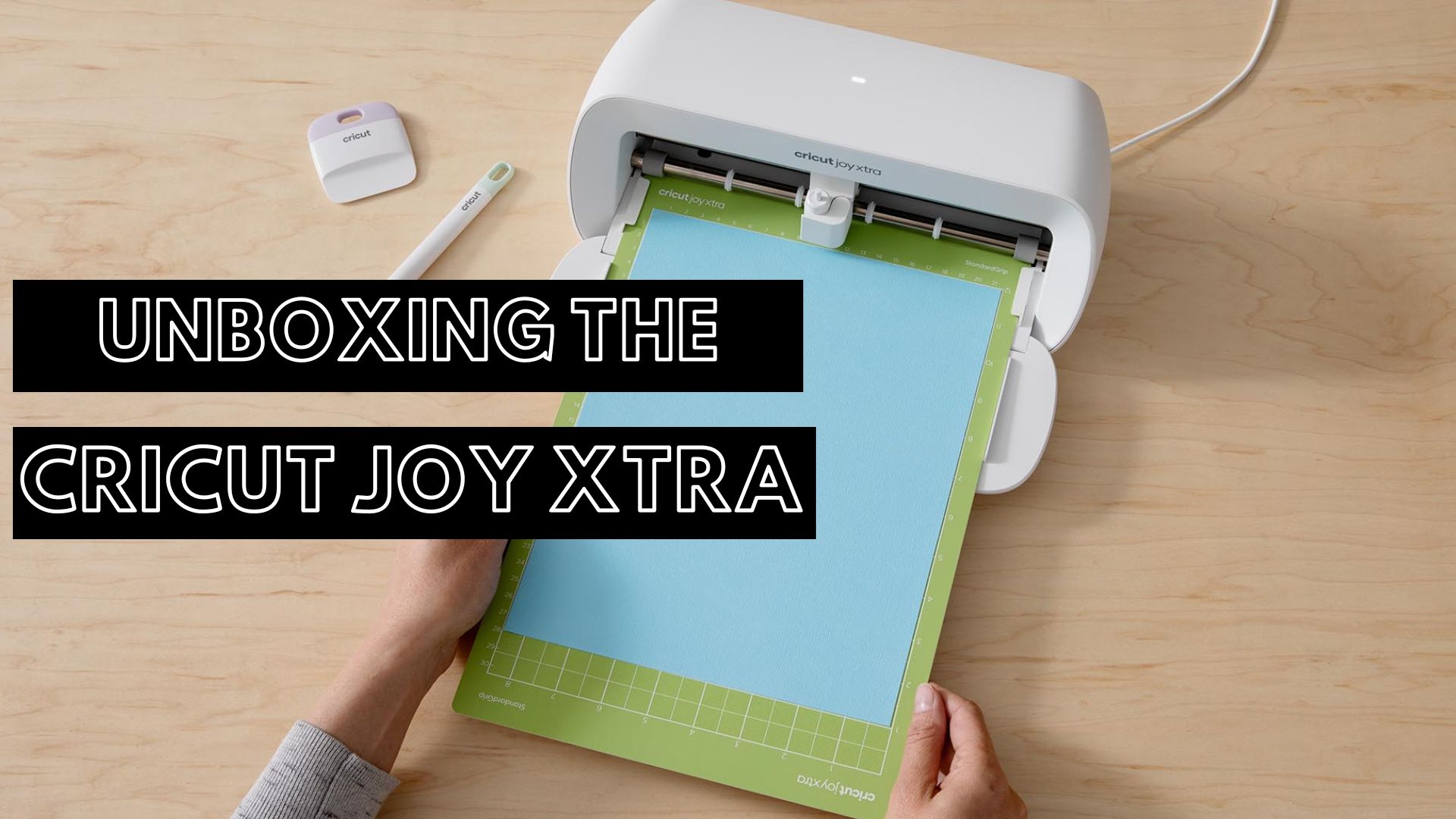 Image of Cricut Joy Xtra Cutting Machine T-Shirt Making Bundle with Mini EasyPress Heat Press - Includes Smart Iron-On Materials, Tools & Heat Transfer Vinyl Design Guides