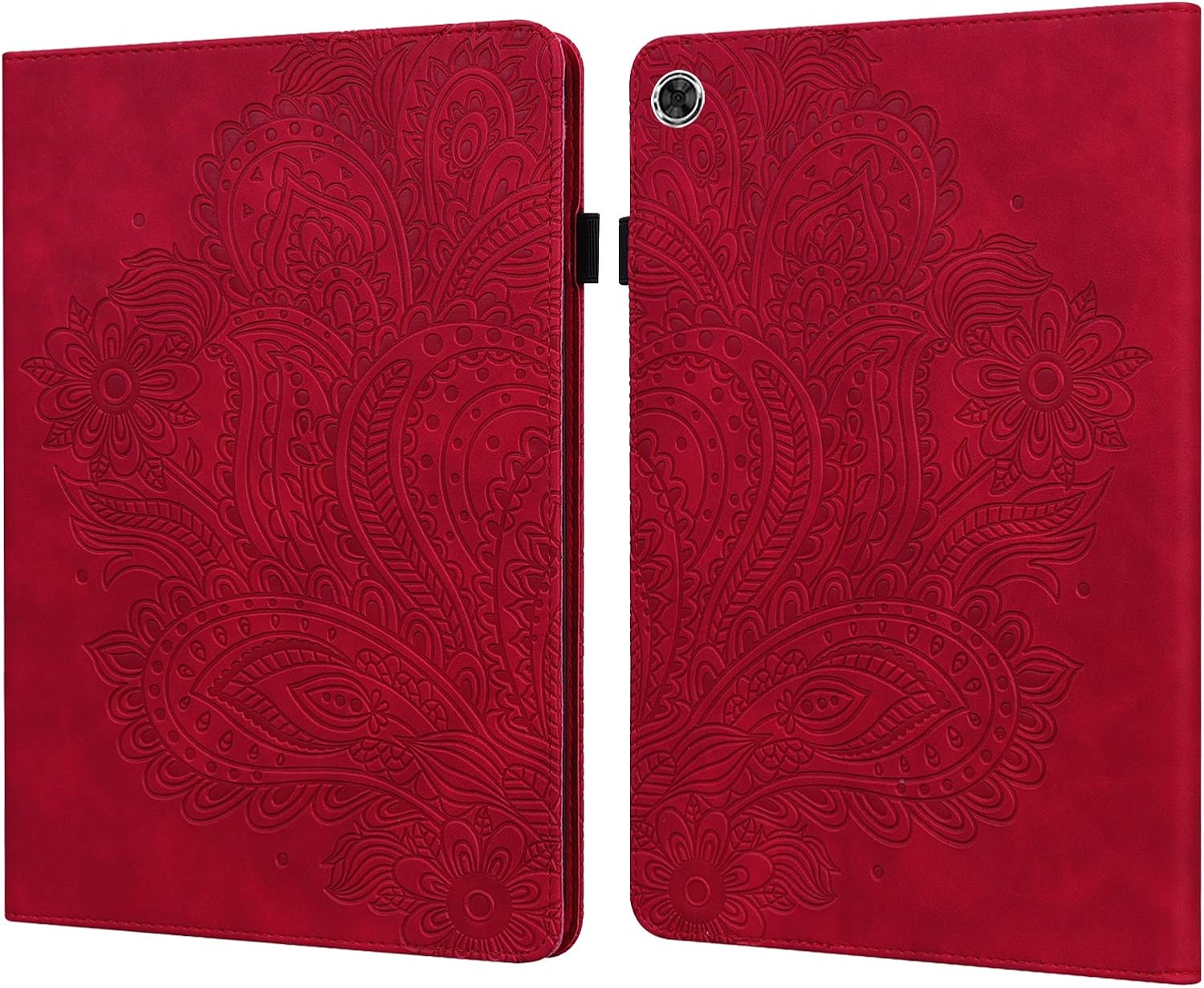 GLANDOTU Tablet Case Lenovo Tab M10 FHD Plus 10.3 inch(TB-X606F)-lightweight Embossed Flip PU Leather Cover Case with fold Stand Protection - Image 3